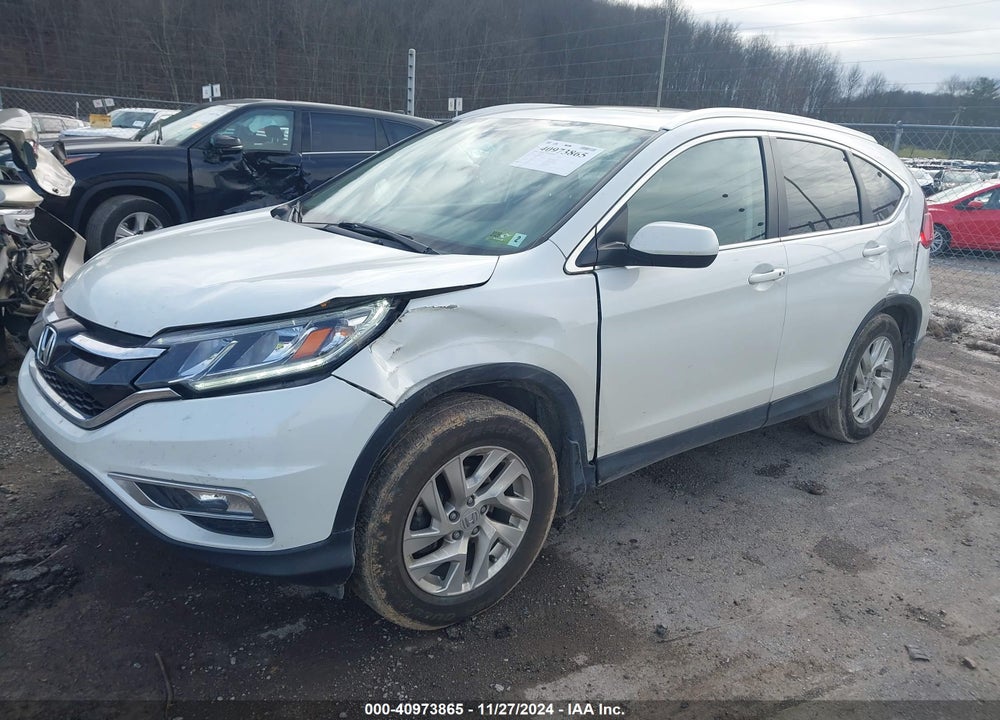 2015 HONDA CR-V EX-L VIN: 5J6RM4H7XFL005521