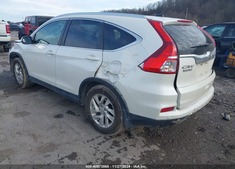 2015 HONDA CR-V EX-L VIN: 5J6RM4H7XFL005521