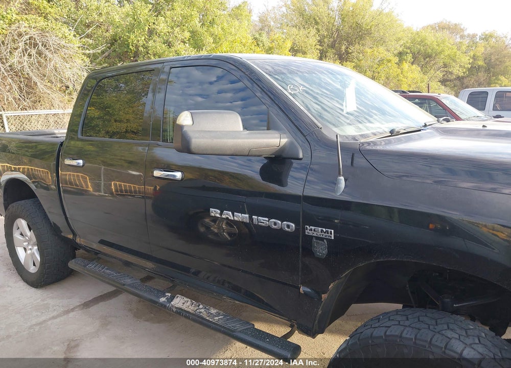 2012 RAM 1500 SLT VIN: 1C6RD6LT9CS323869