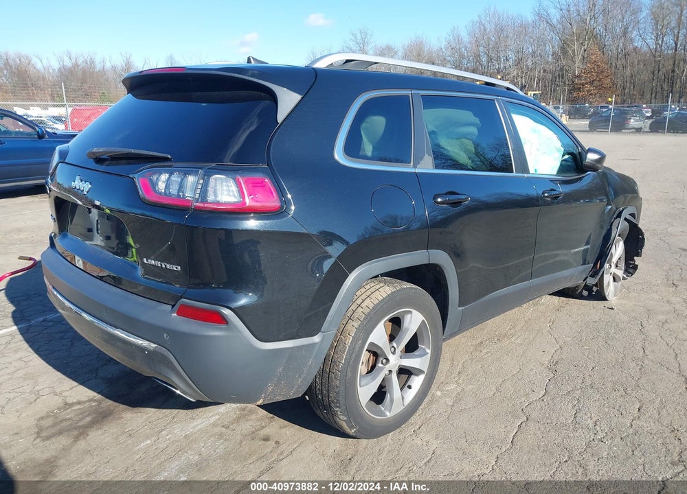2019 JEEP CHEROKEE LIMITED 4X4 VIN: 1C4PJMDN4KD133848