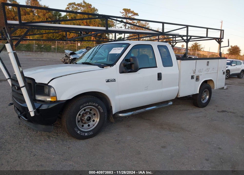 2004 FORD F-250 LARIAT/XL/XLT VIN: 1FTNX20L54EA64163