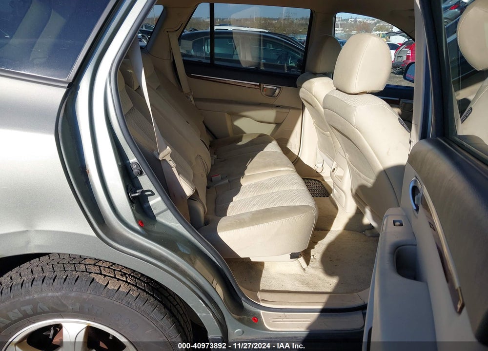 2007 HYUNDAI SANTA FE GLS VIN: 5NMSG13D77H095899