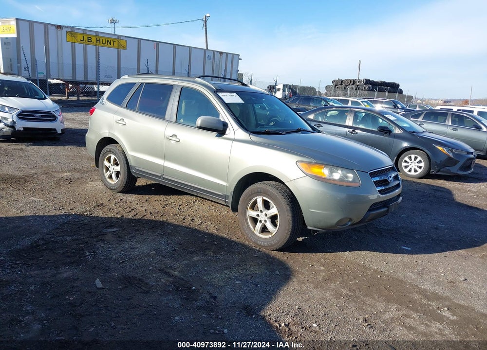 2007 HYUNDAI SANTA FE GLS VIN: 5NMSG13D77H095899
