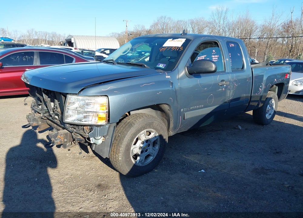 2007 CHEVROLET SILVERADO 1500 LT1 VIN: 1GCEK19J27Z571495
