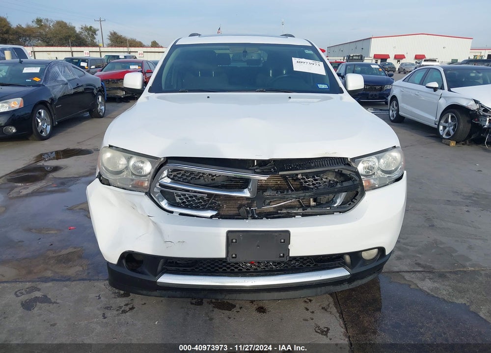 2013 DODGE DURANGO SXT VIN: 1C4RDHAGXDC698675