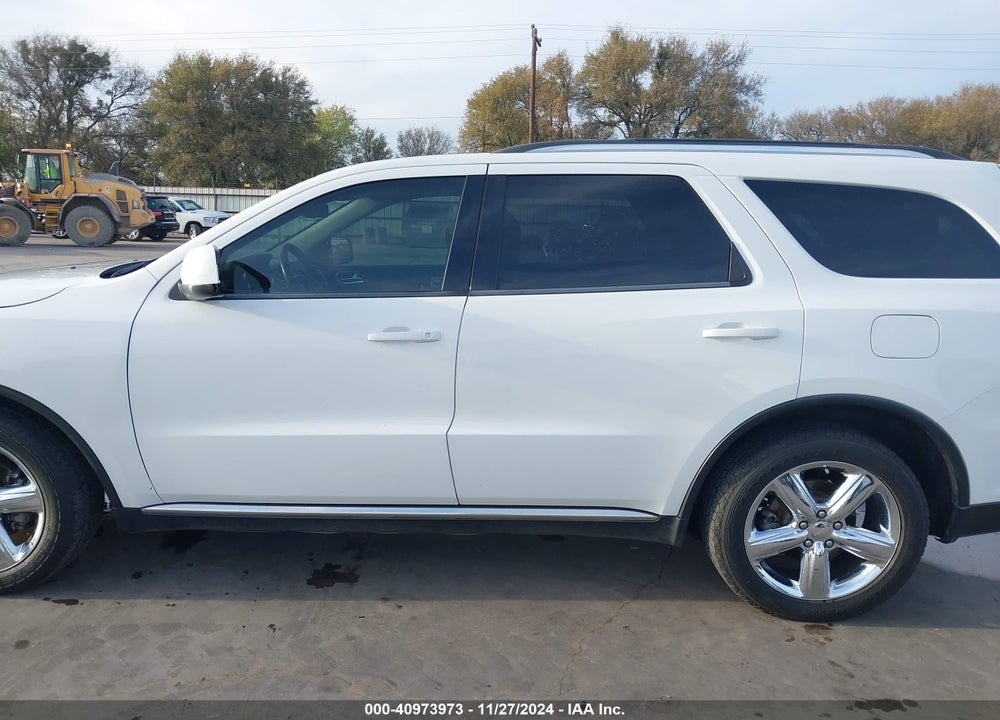 2013 DODGE DURANGO SXT VIN: 1C4RDHAGXDC698675