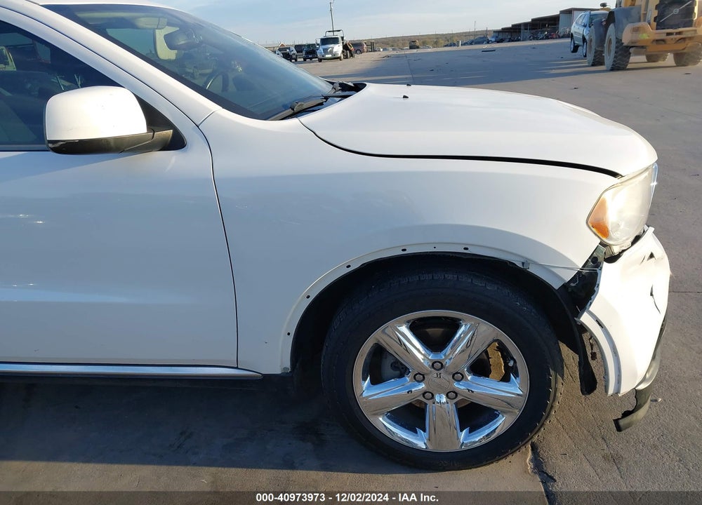 2013 DODGE DURANGO SXT VIN: 1C4RDHAGXDC698675