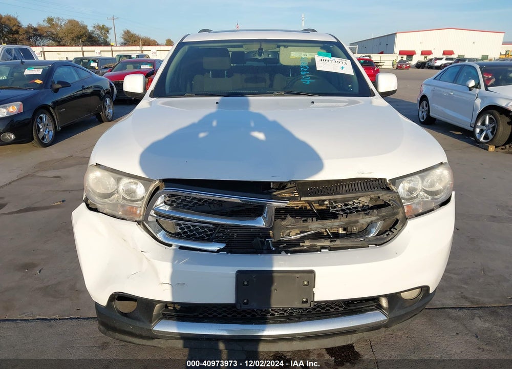 2013 DODGE DURANGO SXT VIN: 1C4RDHAGXDC698675