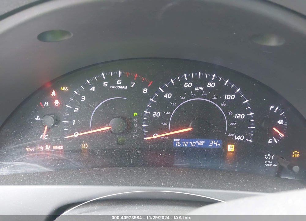 2010 TOYOTA CAMRY LE VIN: 4T4BF3EK7AR006473