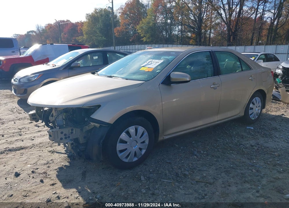 2012 TOYOTA CAMRY LE VIN: 4T1BF1FK0CU036088