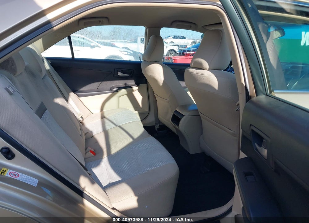 2012 TOYOTA CAMRY LE VIN: 4T1BF1FK0CU036088