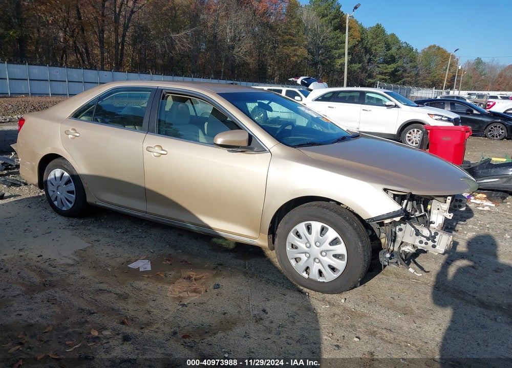 2012 TOYOTA CAMRY LE VIN: 4T1BF1FK0CU036088