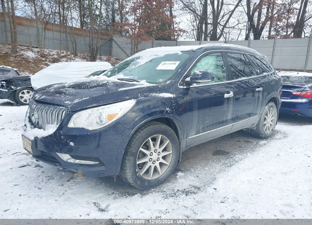 2016 BUICK ENCLAVE CONVENIENCE VIN: 5GAKRAKD7GJ332317