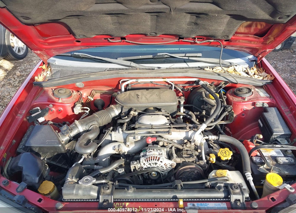 2006 SUBARU FORESTER 2.5X VIN: JF1SG656X6H728624