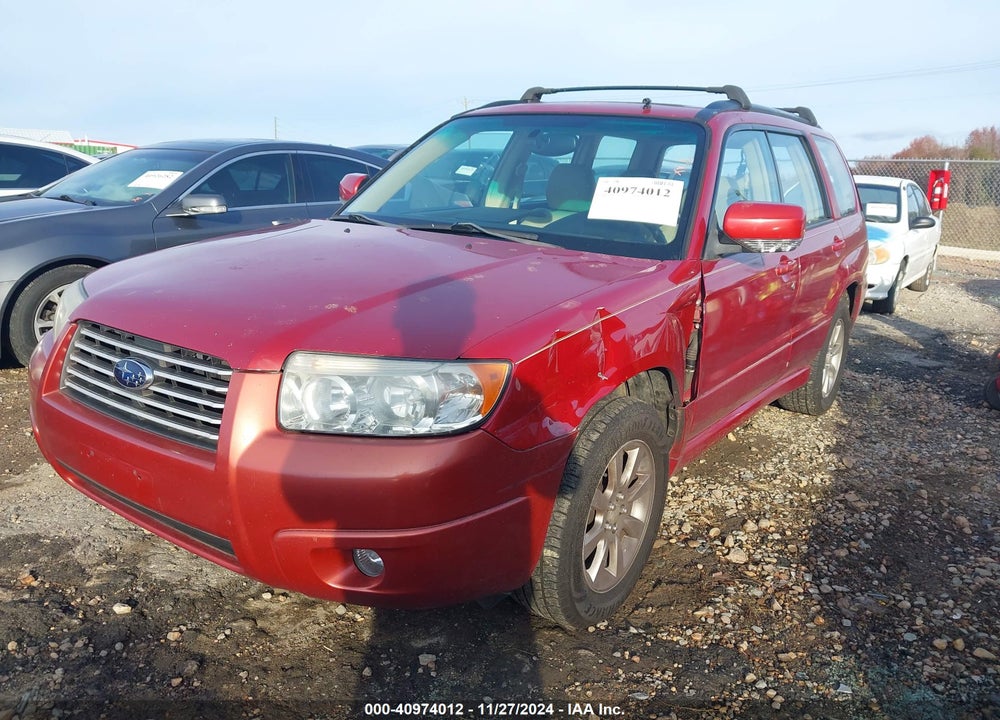 2006 SUBARU FORESTER 2.5X VIN: JF1SG656X6H728624