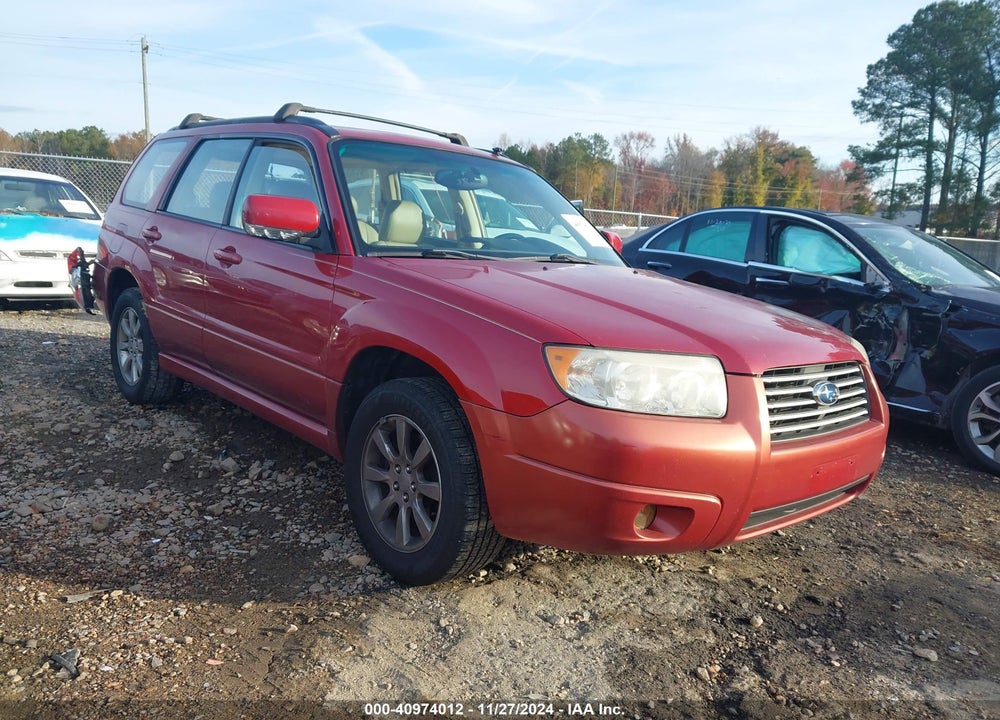 2006 SUBARU FORESTER 2.5X VIN: JF1SG656X6H728624