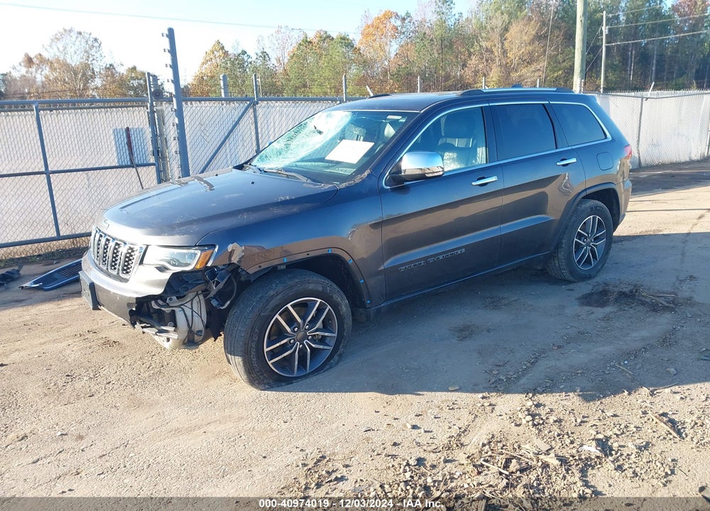 2019 JEEP GRAND CHEROKEE LIMITED 4X2 VIN: 1C4RJEBG0KC680592