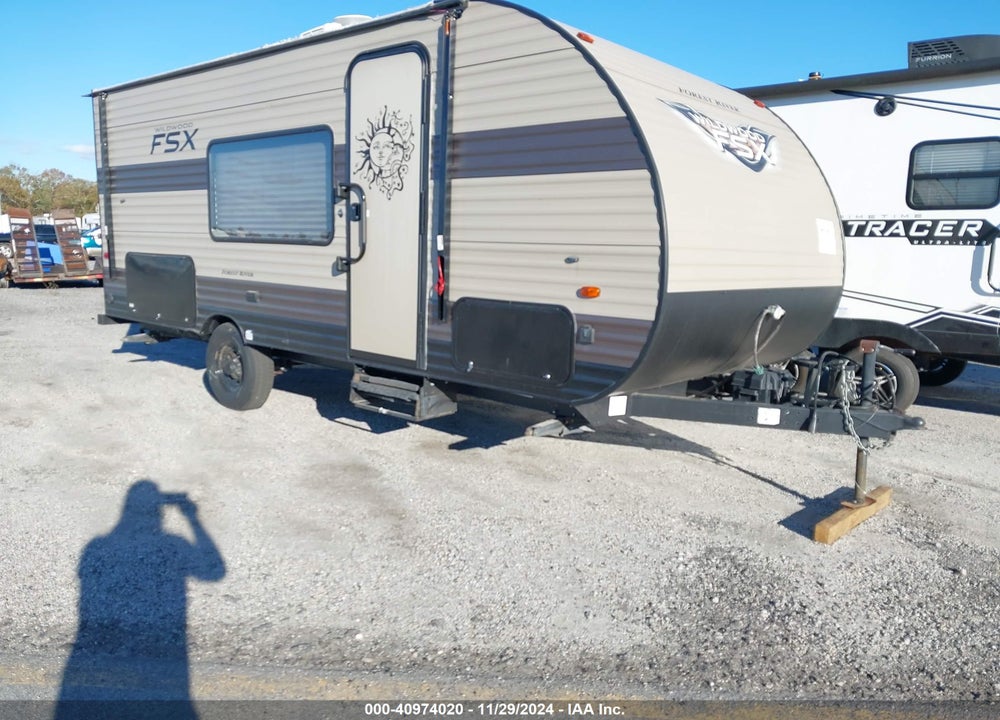2020 WILDWOOD 179DBK VIN: 4X4TWDT11LY094171