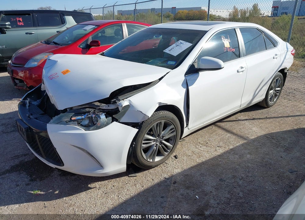 2016 TOYOTA CAMRY SE VIN: 4T1BF1FK8GU543004