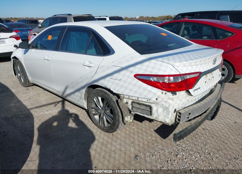 2016 TOYOTA CAMRY SE VIN: 4T1BF1FK8GU543004