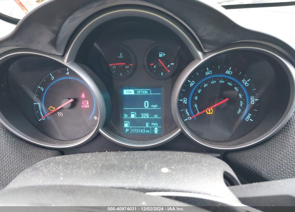 2013 CHEVROLET CRUZE 2LT AUTO VIN: 1G1PE5SB2D7168675