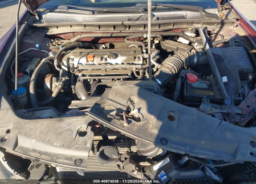 2012 HONDA ACCORD 2.4 EX-L VIN: 1HGCP2F86CA198858