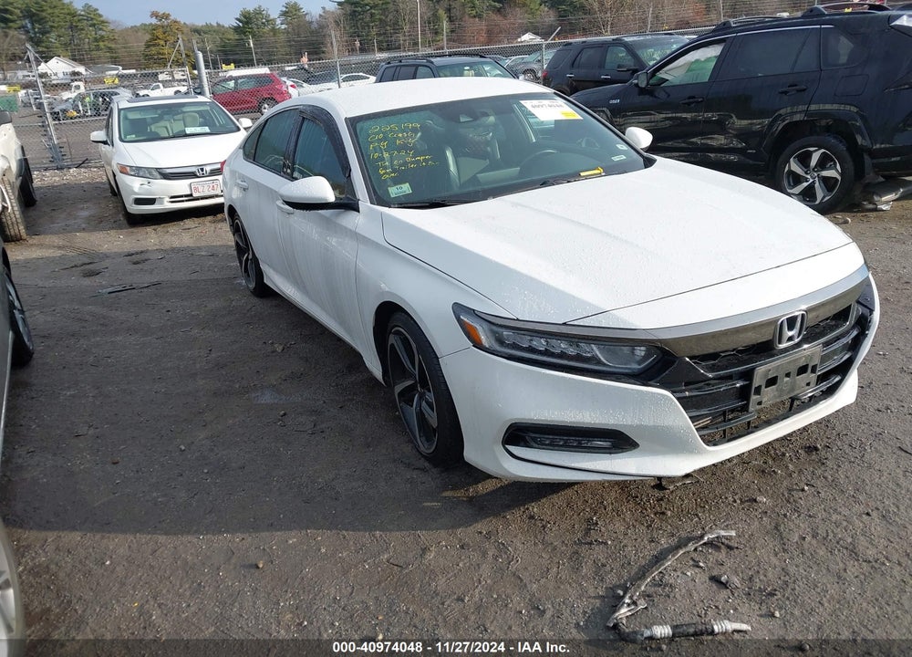 2018 HONDA ACCORD VIN: 1HGCV1F3XJA248470