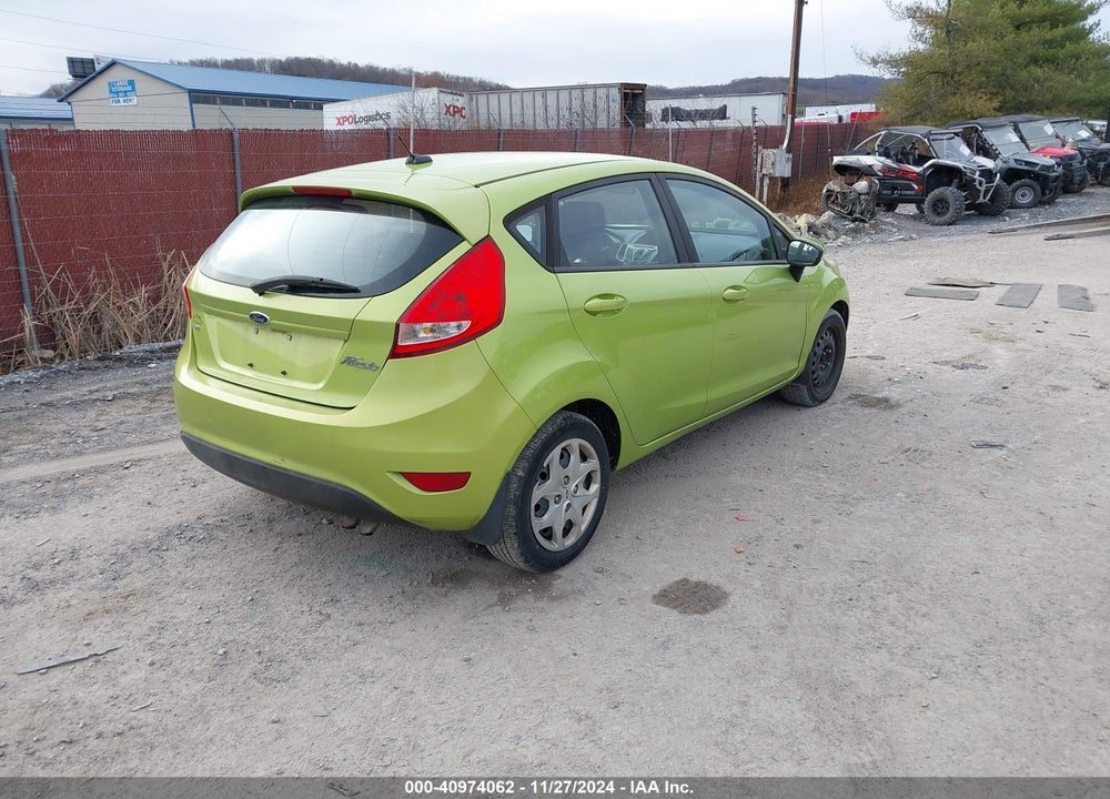 2011 FORD FIESTA SE VIN: 3FADP4EJ7BM150795