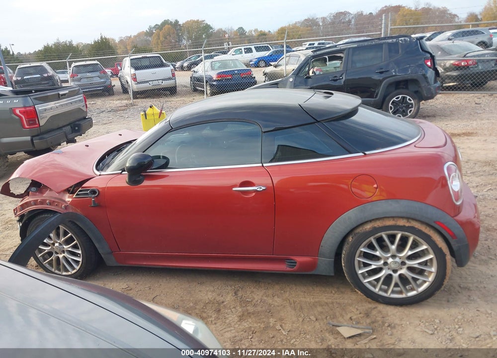 2015 MINI COOPER COUPE VIN: WMWSX1C54FT508123