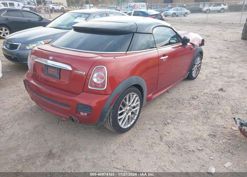 2015 MINI COOPER COUPE VIN: WMWSX1C54FT508123
