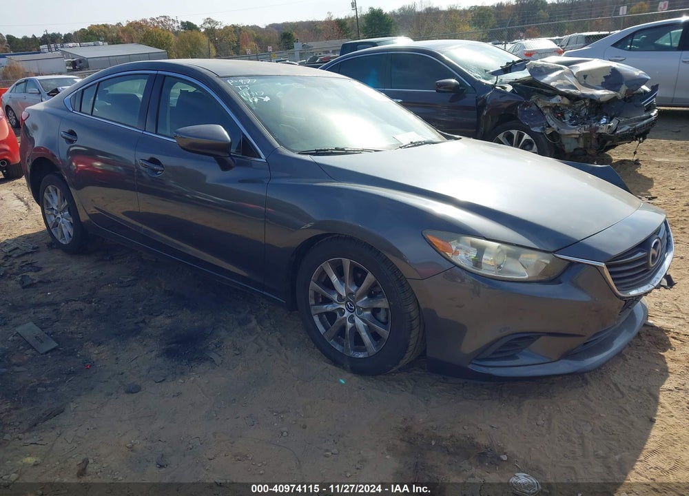 2015 MAZDA 6 I SPORT VIN: JM1GJ1U60F1171009