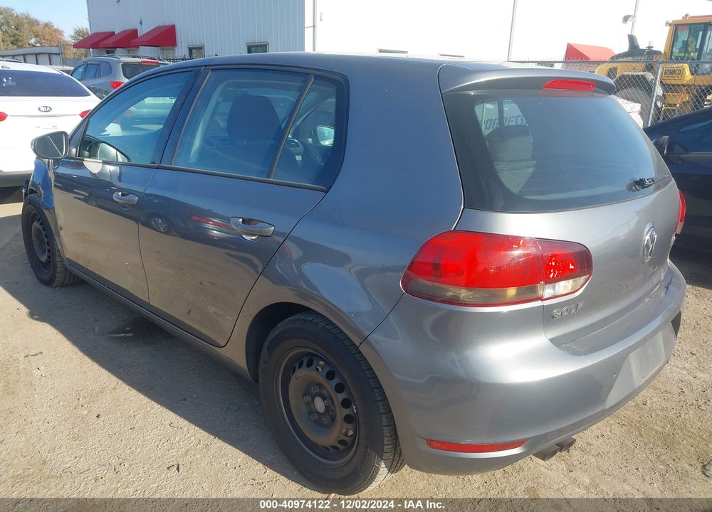 2013 VOLKSWAGEN GOLF VIN: WVWDA7AJ6DW117857