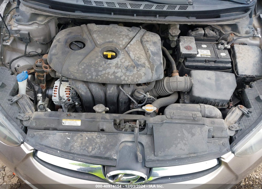 2012 HYUNDAI ELANTRA GLS VIN: 5NPDH4AE7CH149086