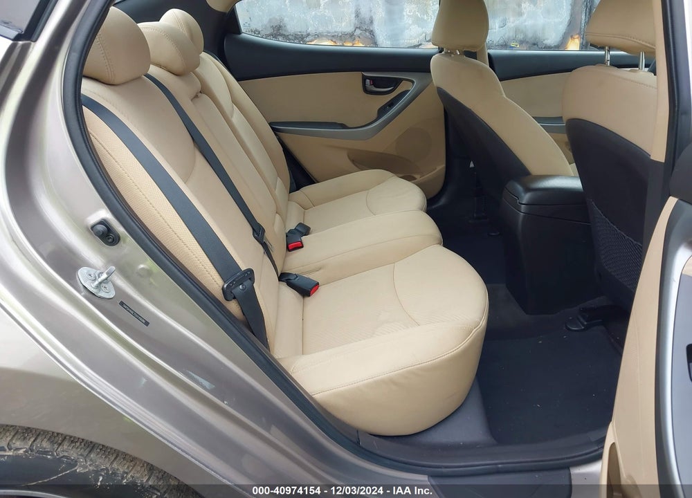 2012 HYUNDAI ELANTRA GLS VIN: 5NPDH4AE7CH149086