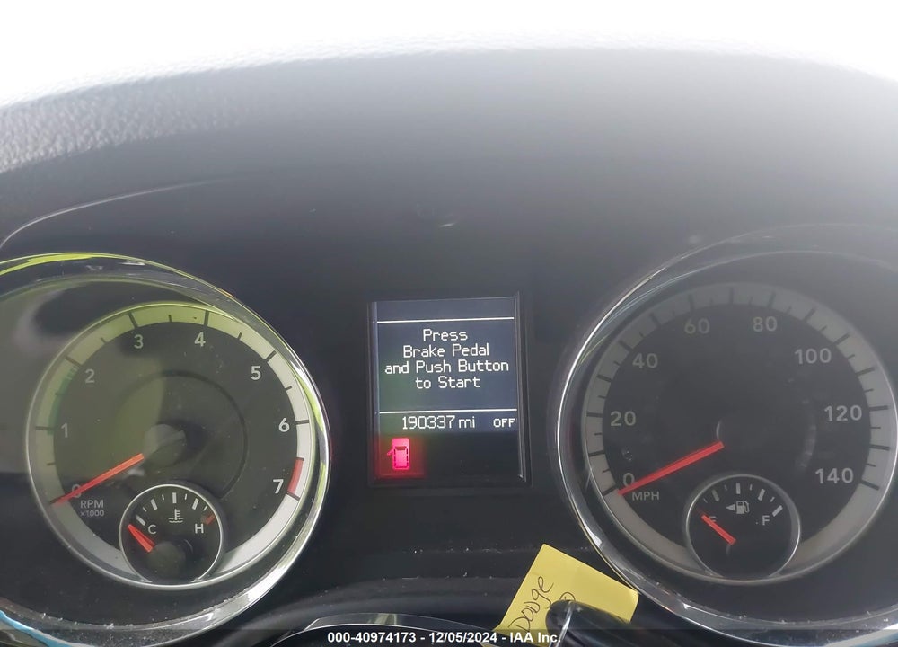 2011 DODGE DURANGO CREW VIN: 1D4RE4GG3BC730699