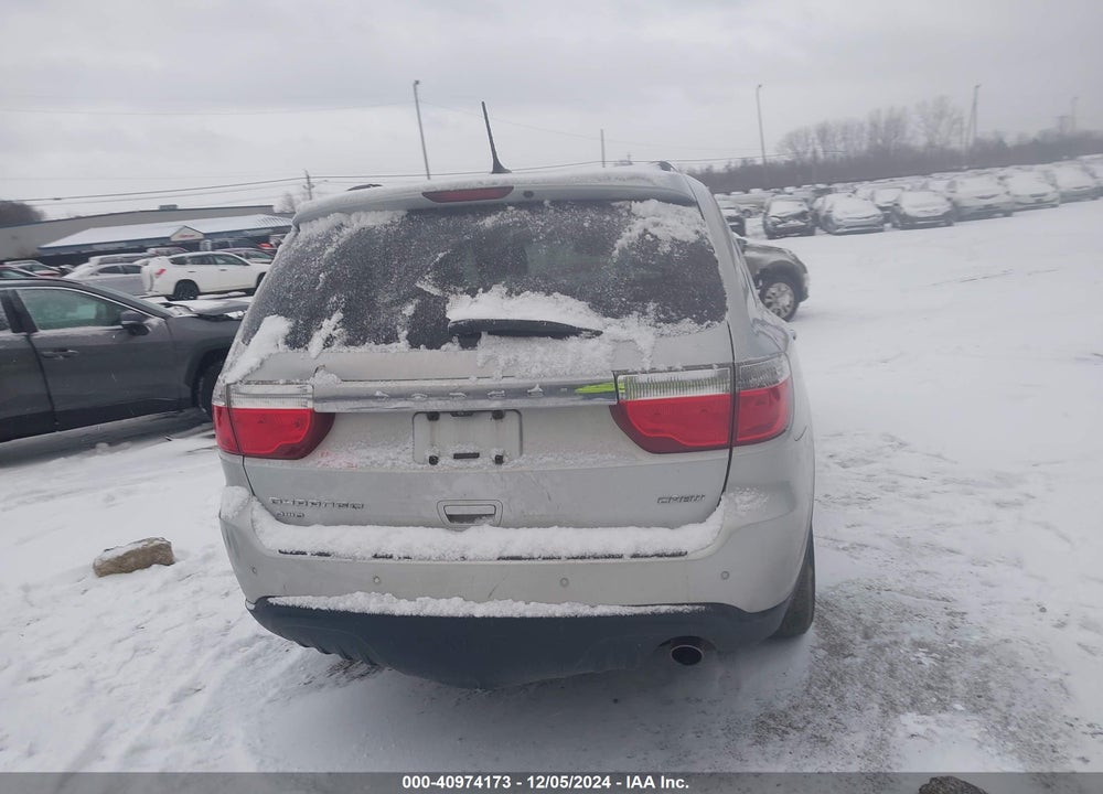 2011 DODGE DURANGO CREW VIN: 1D4RE4GG3BC730699