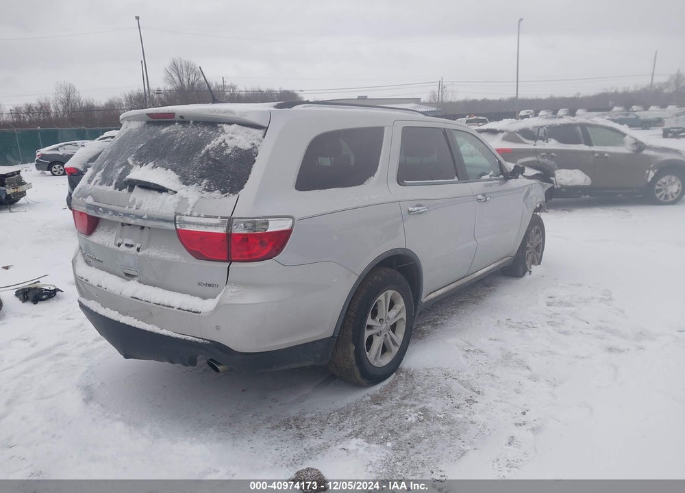 2011 DODGE DURANGO CREW VIN: 1D4RE4GG3BC730699