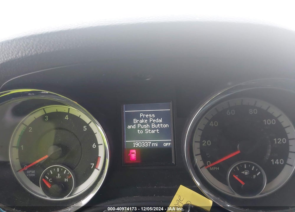 2011 DODGE DURANGO CREW VIN: 1D4RE4GG3BC730699