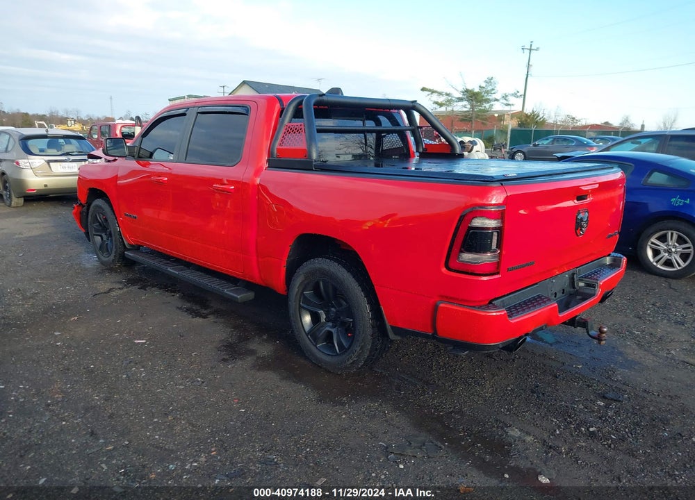 2020 RAM 1500 BIG HORN 4X4 5'7 BOX VIN: 1C6SRFFT0LN305595