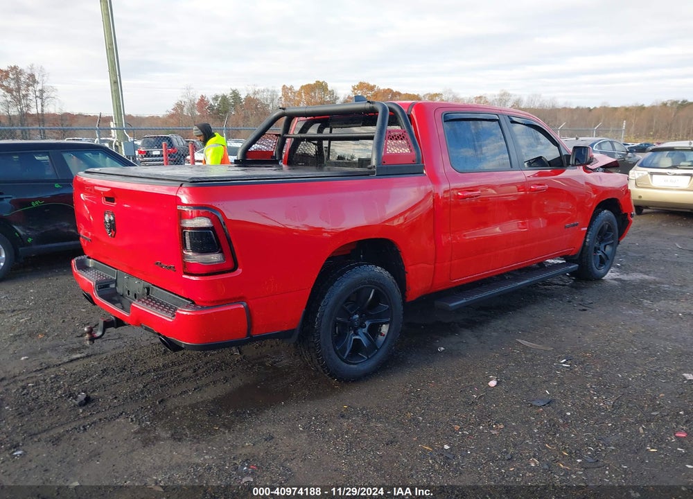 2020 RAM 1500 BIG HORN 4X4 5'7 BOX VIN: 1C6SRFFT0LN305595