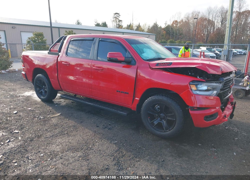 2020 RAM 1500 BIG HORN 4X4 5'7 BOX VIN: 1C6SRFFT0LN305595