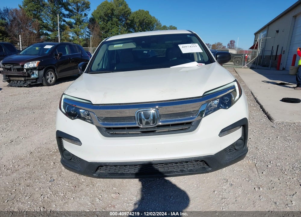 2019 HONDA PILOT LX VIN: 5FNYF6H1XKB067565