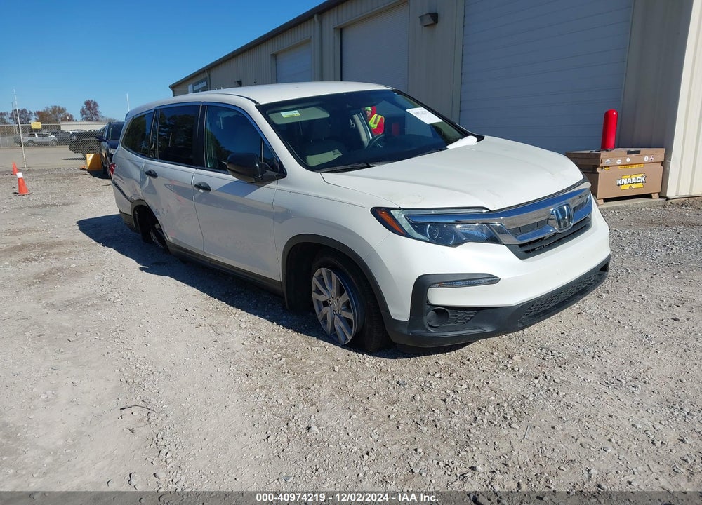 2019 HONDA PILOT LX VIN: 5FNYF6H1XKB067565