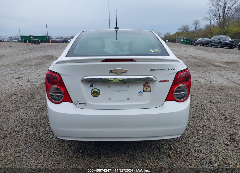 2015 CHEVROLET SONIC LTZ AUTO VIN: 1G1JE5SB0F4102149