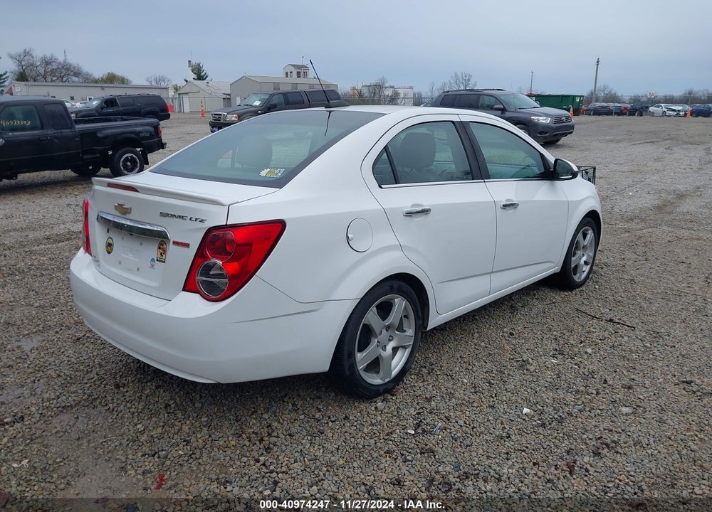 2015 CHEVROLET SONIC LTZ AUTO VIN: 1G1JE5SB0F4102149