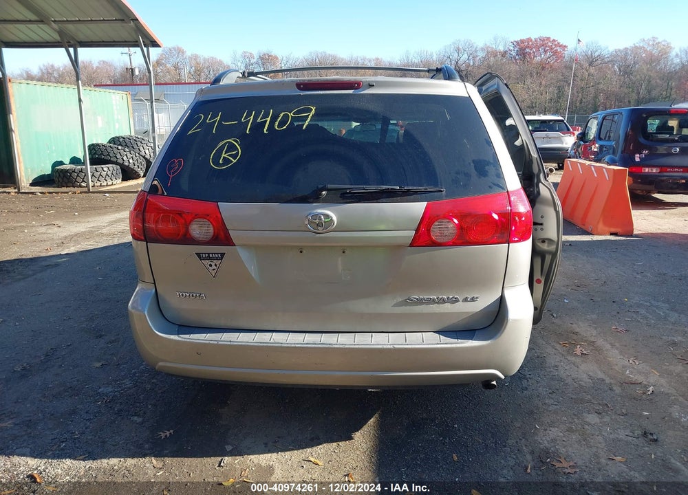 2006 TOYOTA SIENNA LE VIN: 5TDZA23C86S387943