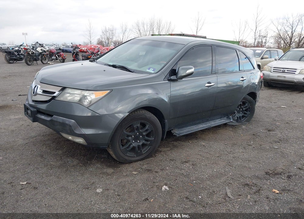 2007 ACURA MDX TECHNOLOGY PACKAGE VIN: 2HNYD28487H521350