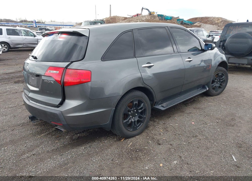 2007 ACURA MDX TECHNOLOGY PACKAGE VIN: 2HNYD28487H521350