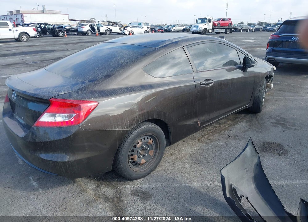 2013 HONDA CIVIC LX VIN: 2HGFG3B5XDH500346
