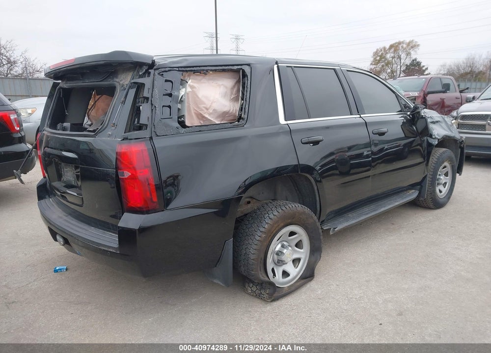 2017 CHEVROLET TAHOE COMMERCIAL FLEET VIN: 1GNSKFEC3HR201575